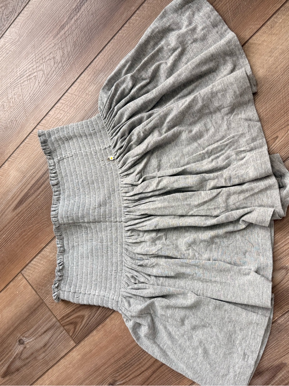 Natural LifeGray Smocked-Waist shorts